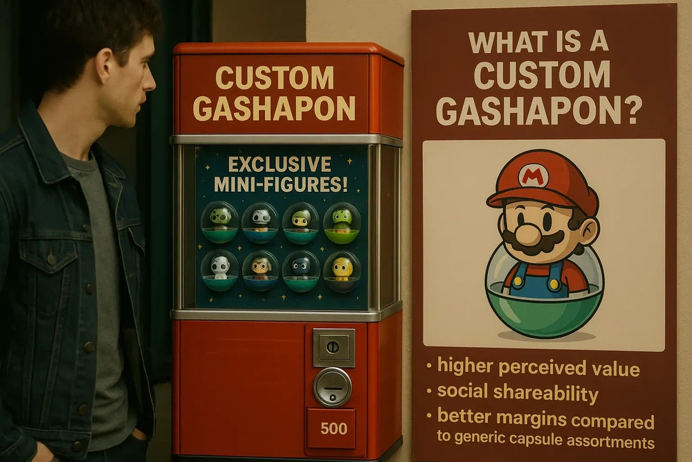 What is a custom gashapon What is a custom gashapon