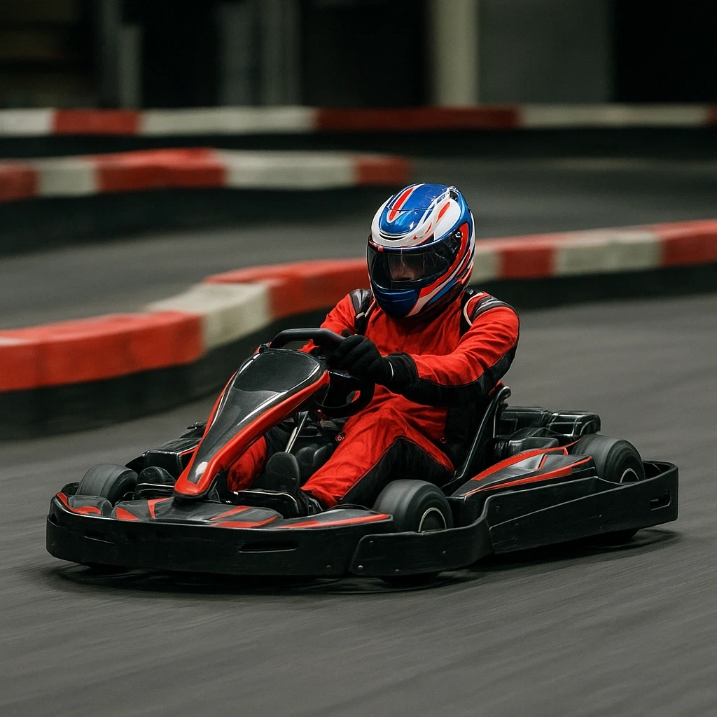 Viëtnam se eerste binnenshuise multi-elektriese kartbaan maak oop in Ho Chi M...