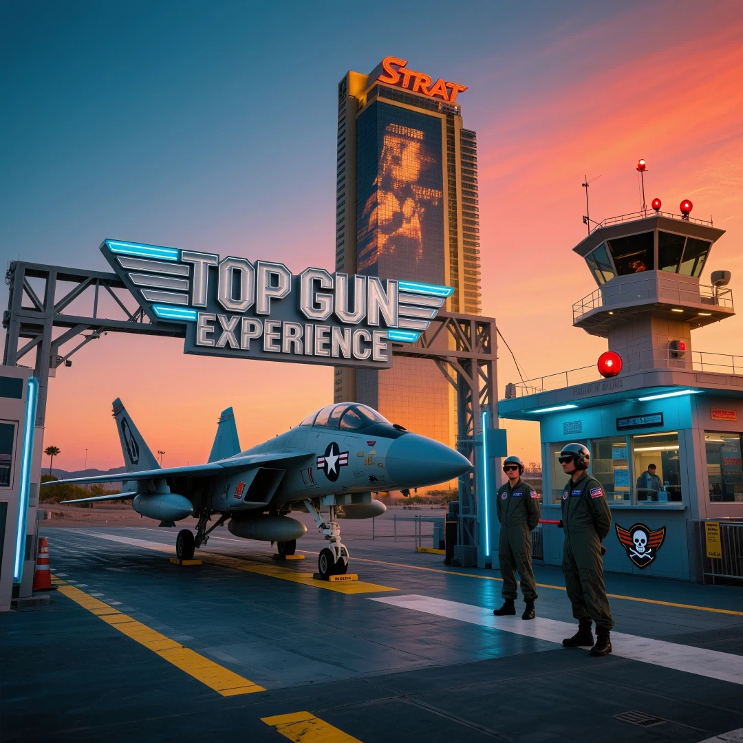 Top Gun Comes To The Strip: Paramount & AdventAllen loods meeslepende vlugerv...