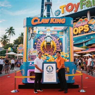 Wêreld se grootste kloumasjien gekroon in Cebu - 'n model vir bestemmings-ark...