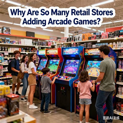 Waarom voeg so baie kleinhandelwinkels arkadespeletjies by?